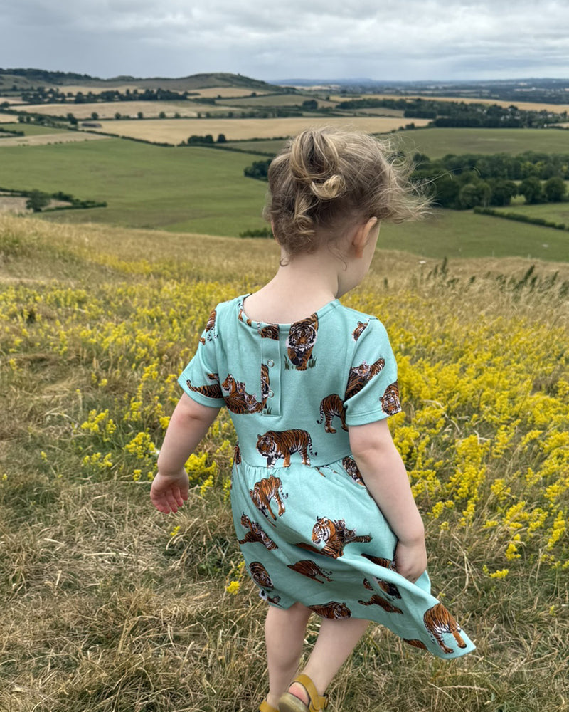 Organic Cotton Dress S Tiger