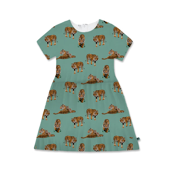 Organic Cotton Dress S Tiger