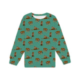 Children's Organic Cotton Sweatshirt S Tiger