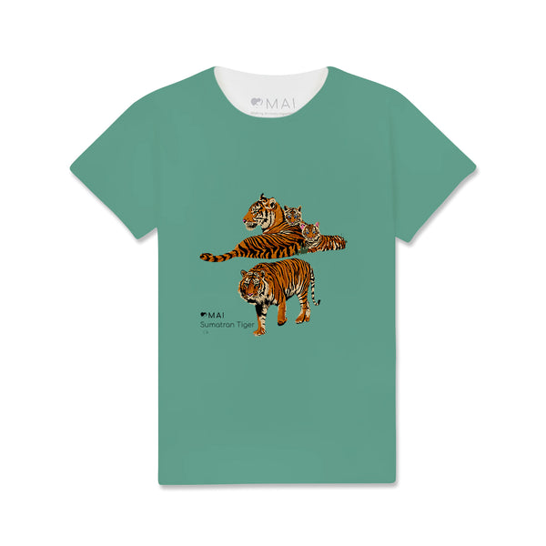 Organic Cotton T-Shirt S Tiger