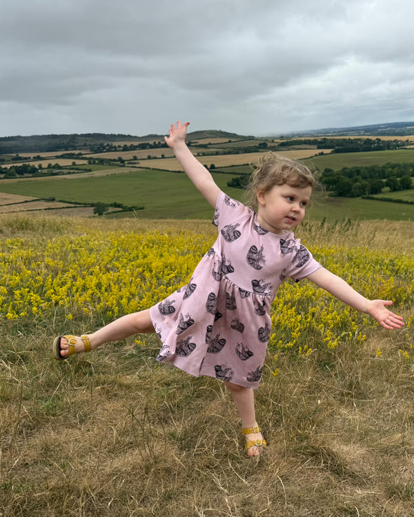 Organic Cotton Dress Sloth
