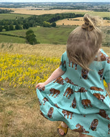 Organic Cotton Dress S Tiger