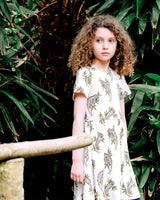 Organic Cotton Dress Lesser Antillean iguana