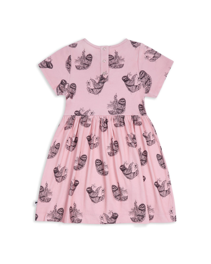 Organic Cotton Dress Sloth