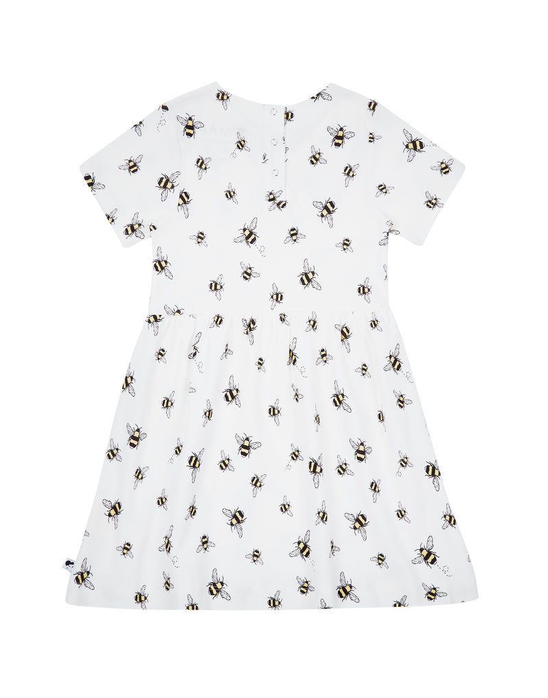 Organic Cotton Dress Bumble Bee